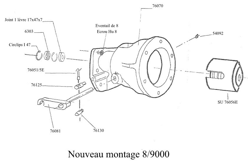 Boitier Embrayage